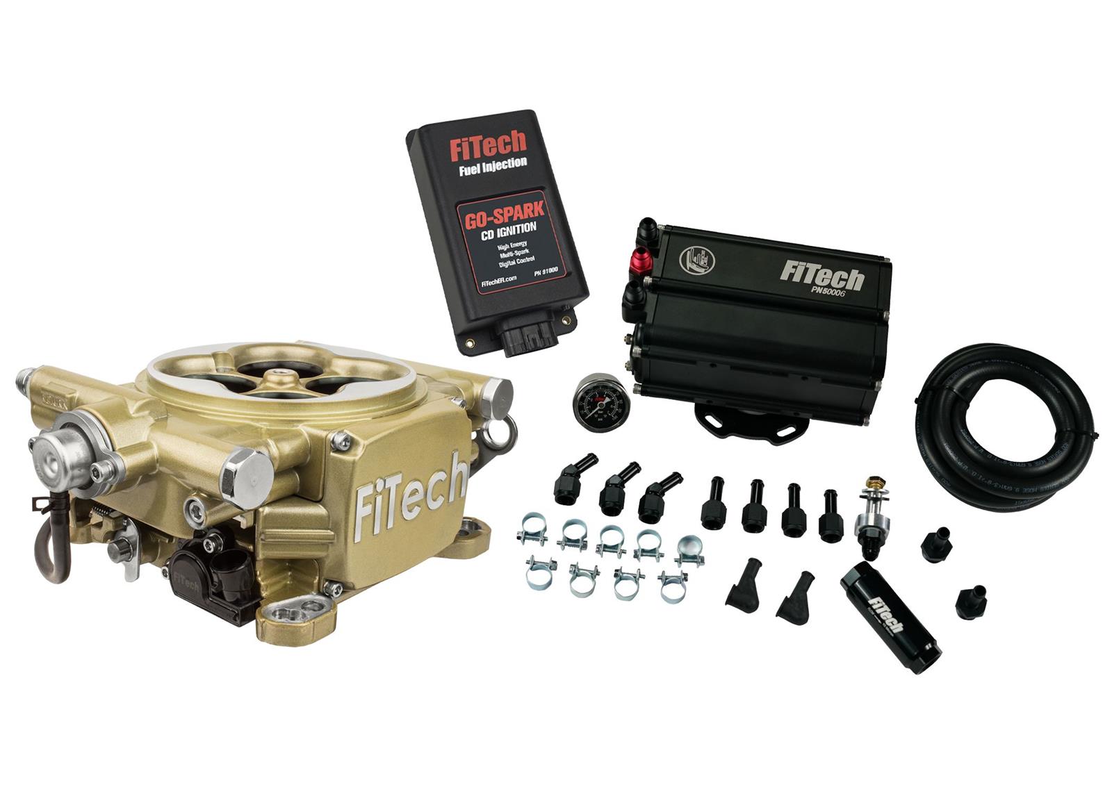 FiTech Fuel Injection 35505 FiTech Easy Street 600 HP EFI System Force