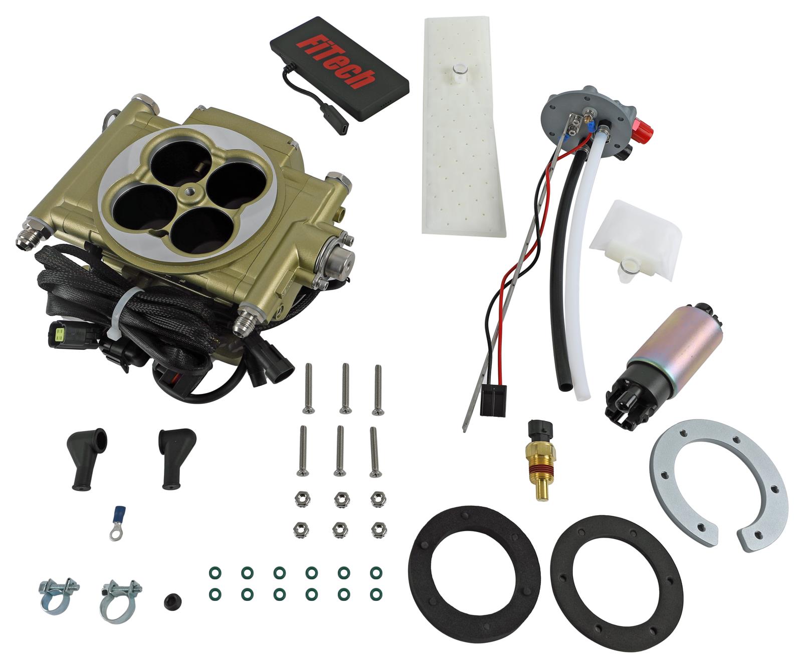 FiTech Fuel Injection 36105 FiTech Easy Street 600 HP EFI System Fuel