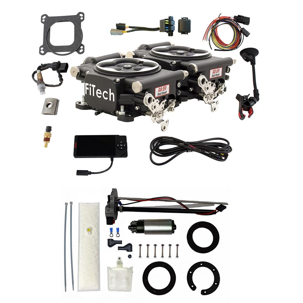 FiTech Fuel Injection 36162 FiTech Go EFI 2x4 625 HP System Fuel ...