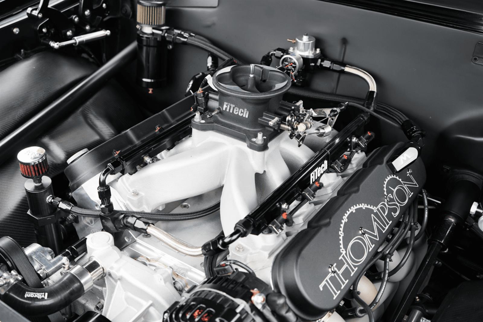 FiTech Ultra Port EFI LS Systems 37015 Fuel Injection Systems, EFI, LS1 Intake Manifold, Black Finish Throttle Body, Gasoline, 750 HP, Chevy, LS, Kit thumbnail 4