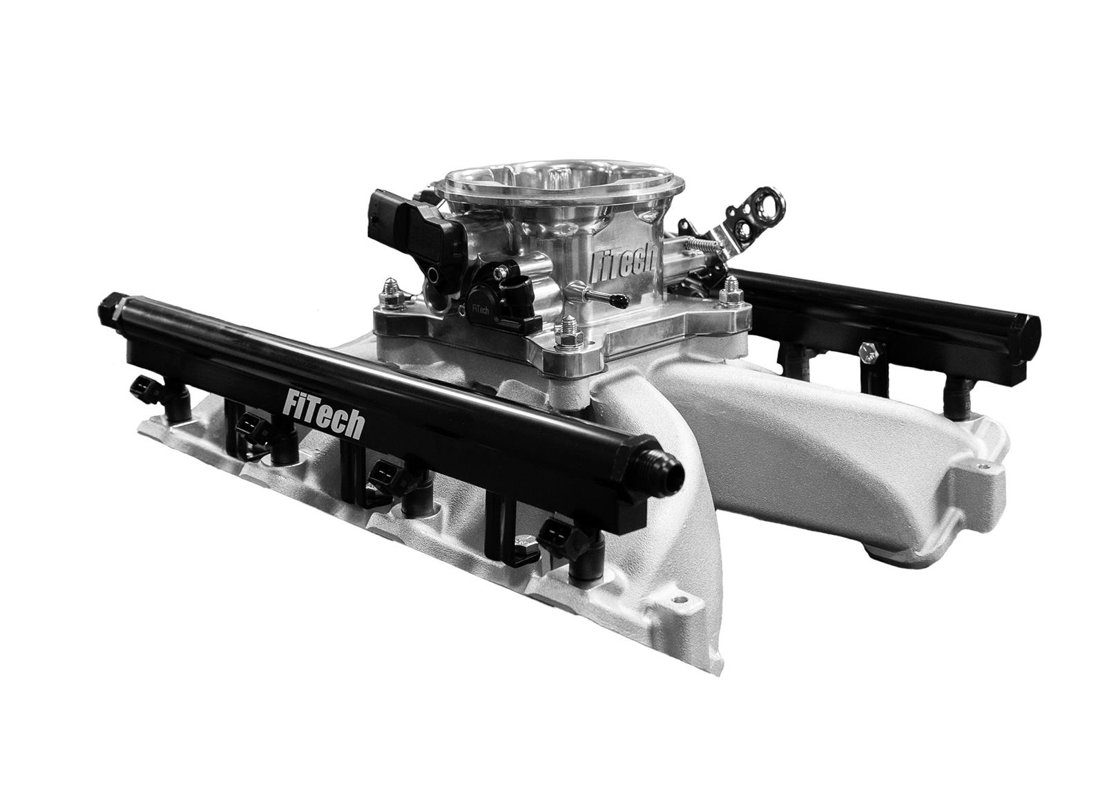 FiTech Ultra Port EFI LS Systems 37016 Fuel Injection Systems, EFI, LS1 Intake Manifold, Brilliant Finish Throttle Body, Gasoline, 750 HP, Chevy, LS, Kit thumbnail 3