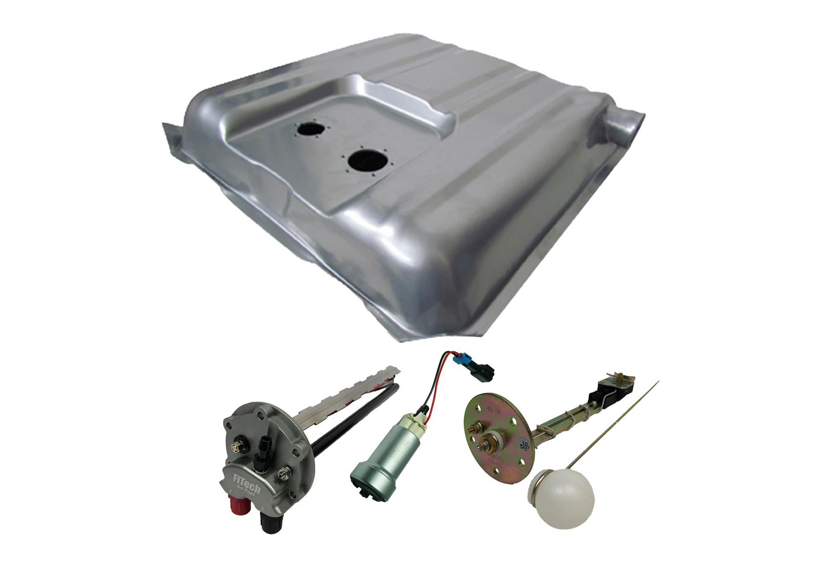 FiTech Go EFI Fuel Tank Kits for 1955-1956 TWO-TEN SERIES - 58104 Tanks, 440 LPH Kit, Chevy