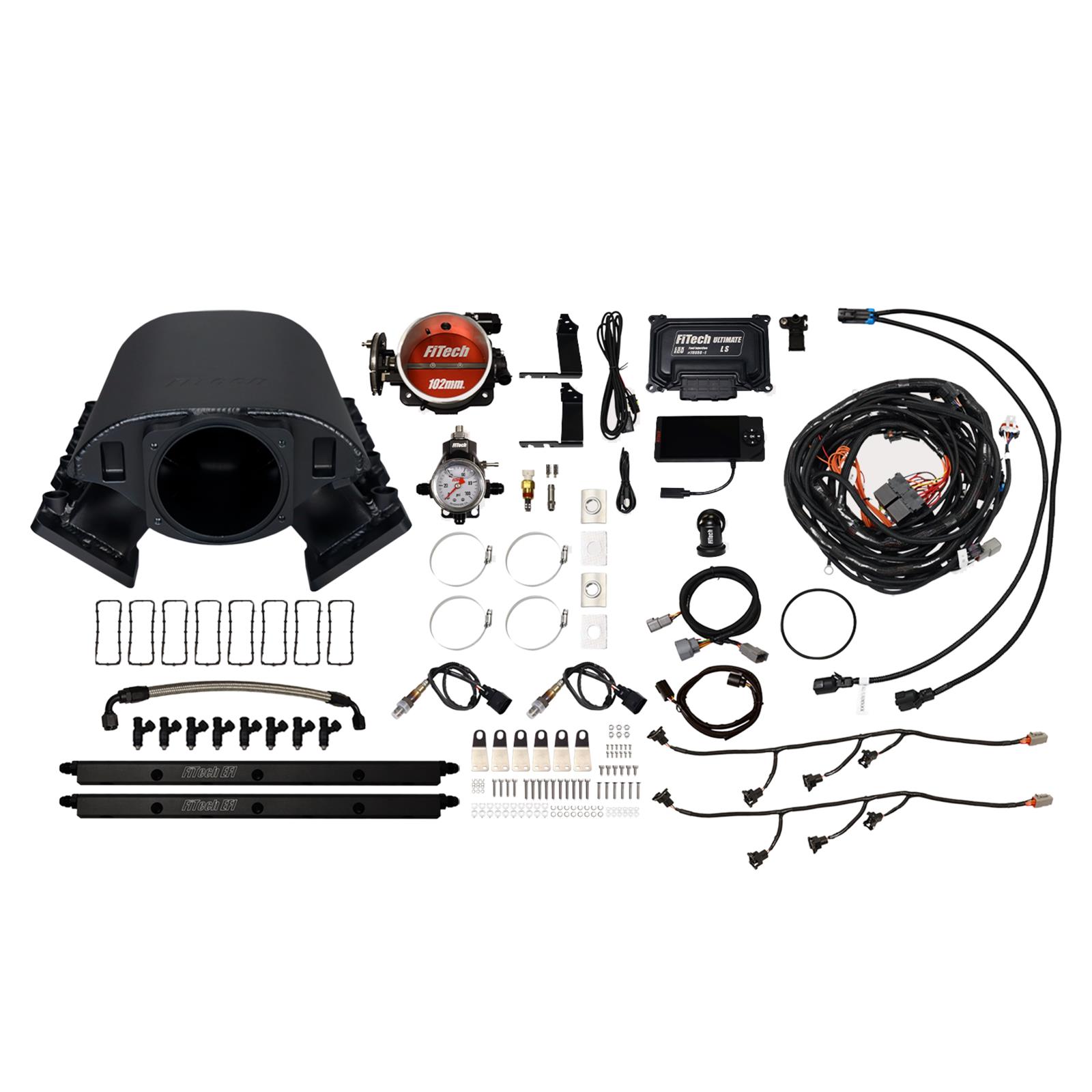 FiTech Fuel Injection 70089 Fitech Ultimate Rebel LS 500 HP EFI Fuel fitech-fuel-injection-70089-fitech-ultimate-rebel-ls-500-hp-efi-fuel