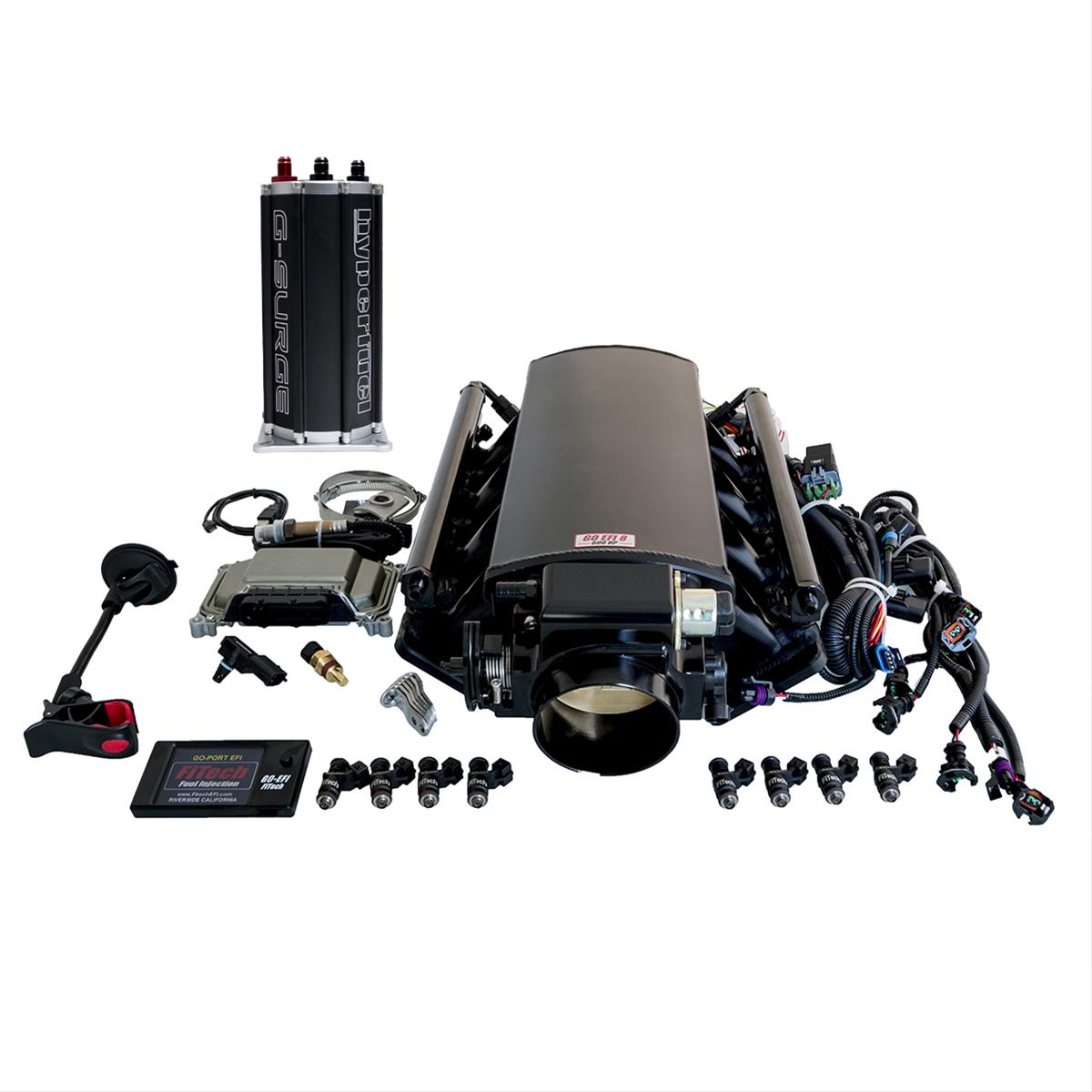 FiTech Fuel Injection 73001 FiTech Ultimate LS EFI 500 HP Fuel