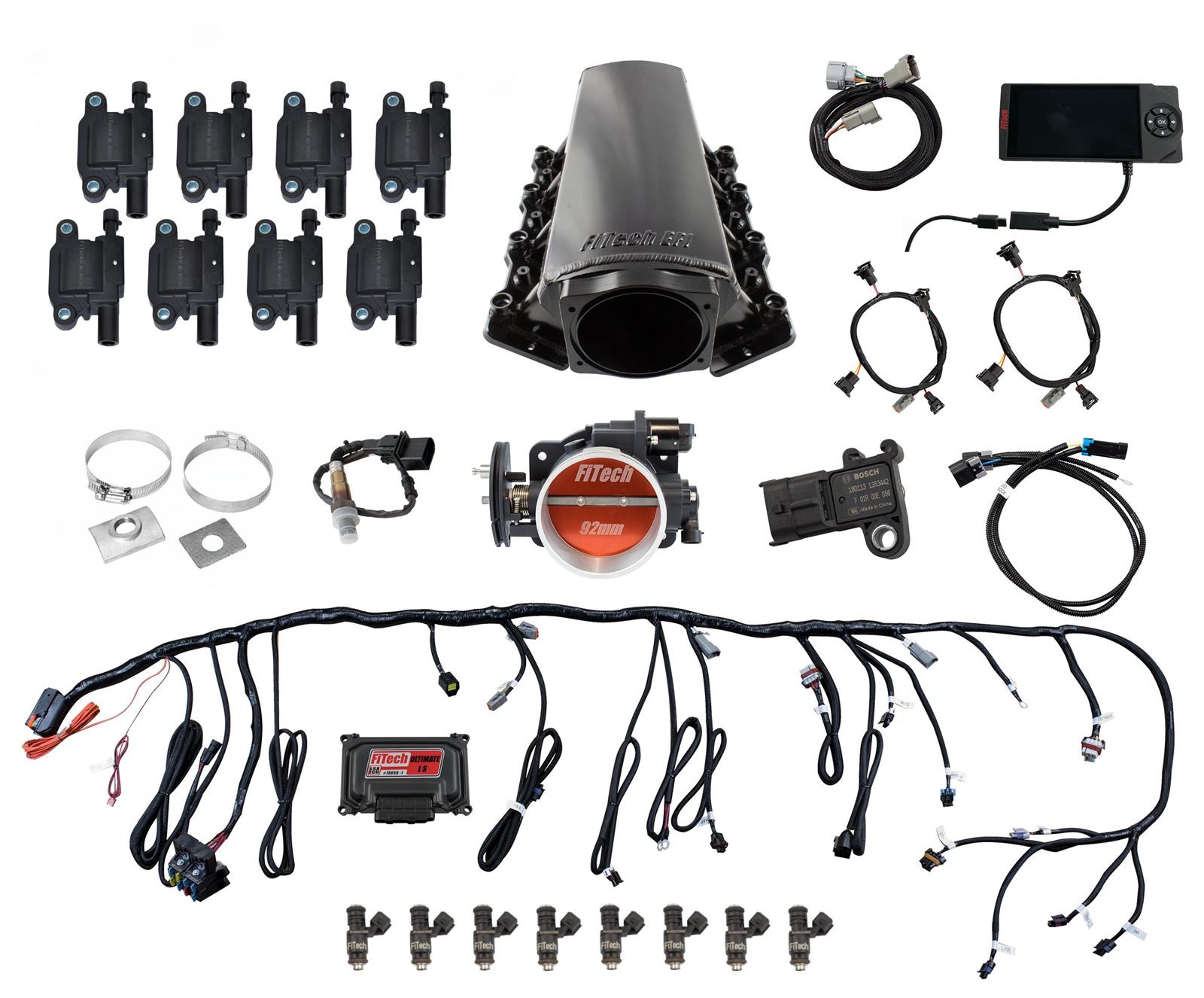 FiTech Fuel Injection 79002 FiTech Ultimate LS EFI 500 HP Fuel
