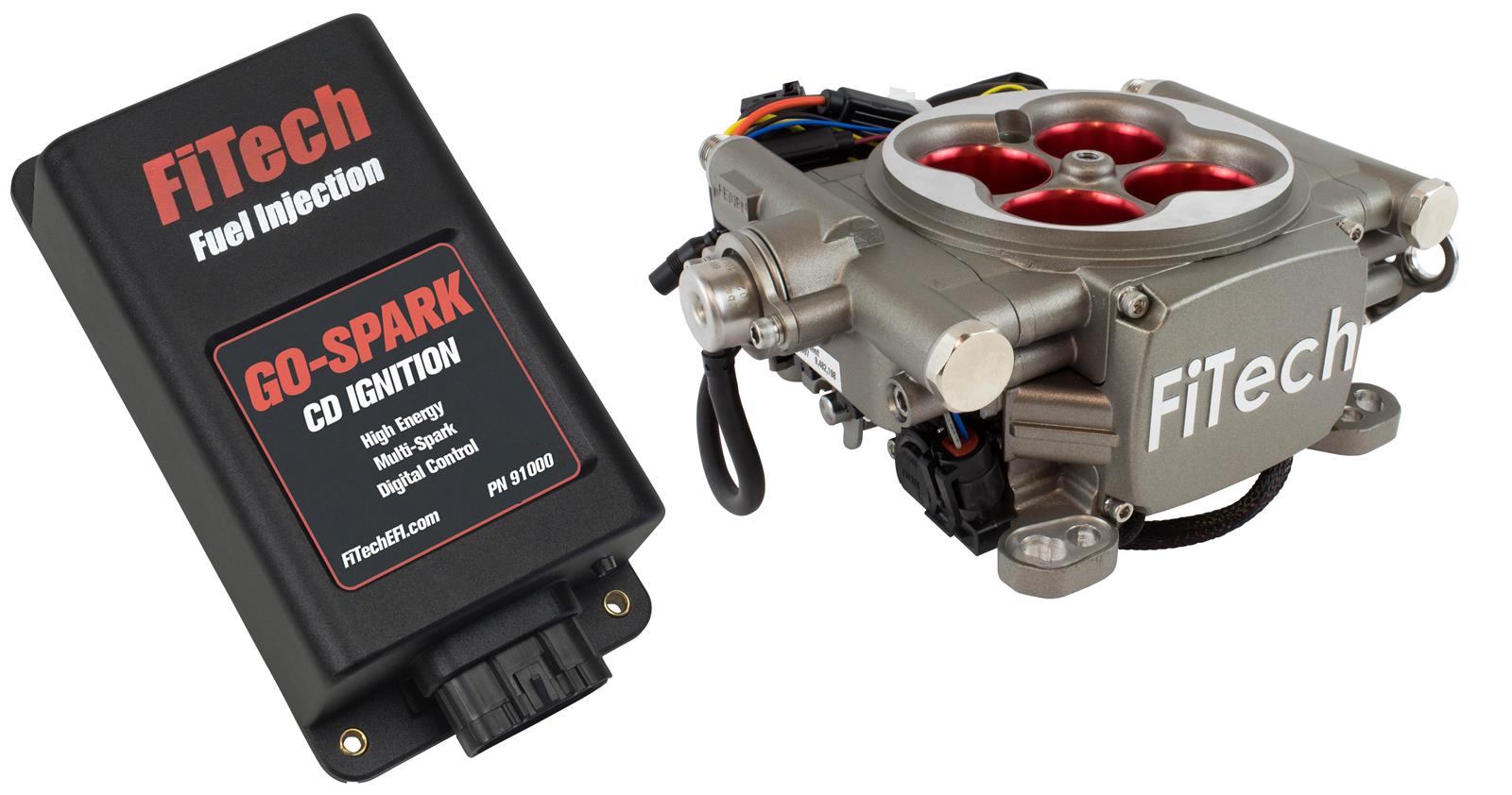 FiTech Fuel Injection 93003 FiTech Go Street EFI 400 HP SelfTuning Fuel Injection Systems