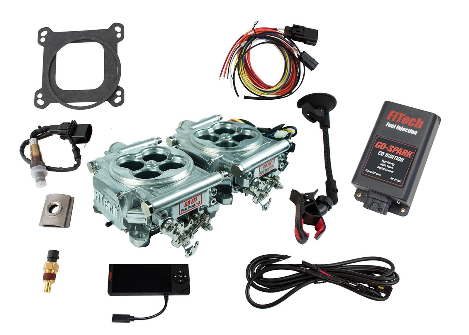 FiTech Fuel Injection 93065 FiTech Go EFI 2x4 PA 1200 HP Fuel Injection  Systems | Summit Racing