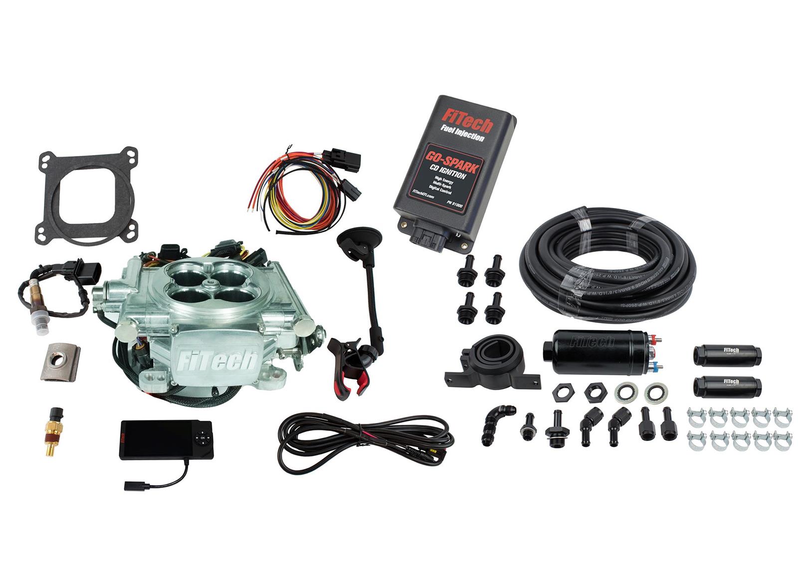 FiTech Fuel Injection 93106 FiTech Go EFI 4 600 HP Fuel Injection ...