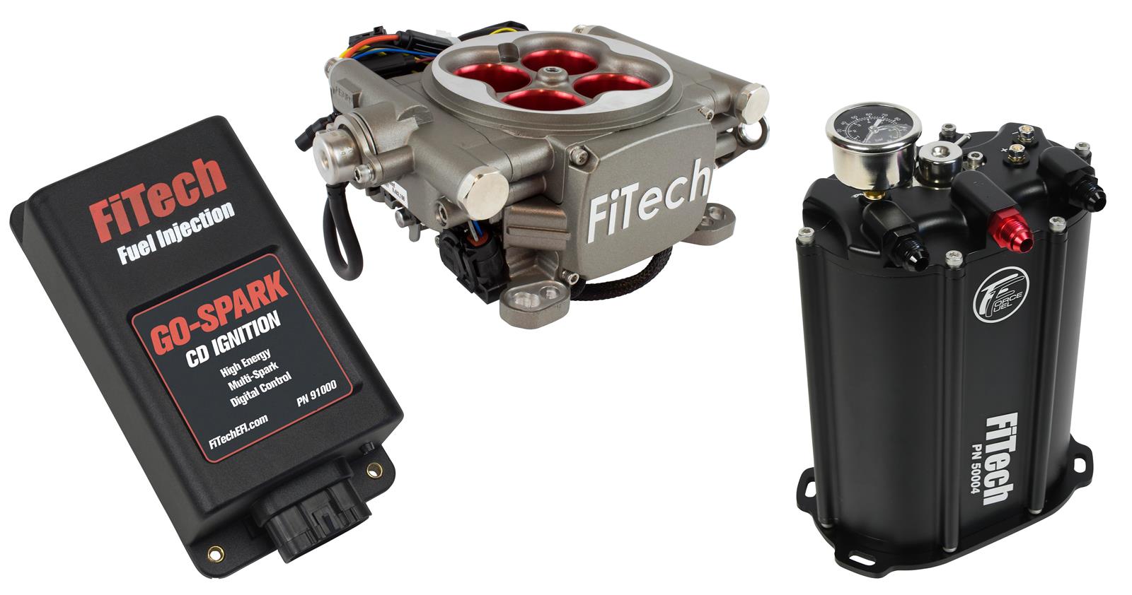 FiTech Fuel Injection 93503 FiTech Go Street EFI 400 HP SelfTuning