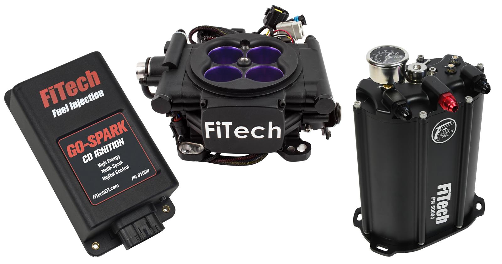 FiTech Fuel Injection 93508 FiTech MeanStreet EFI 800 HP Fuel Injection