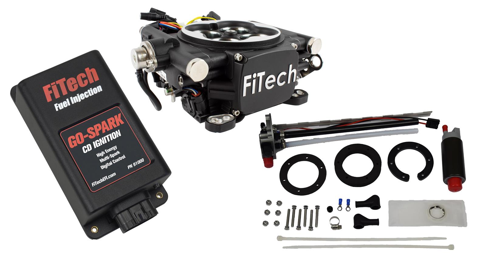 FiTech 4BBL EFI 600HP SYS w/Power Adder
