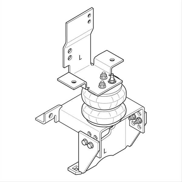 Firestone Ride-Rite Air Helper Spring Kits W217602220 Springs, Rear, Dodge, Pickup, Kit thumbnail 2