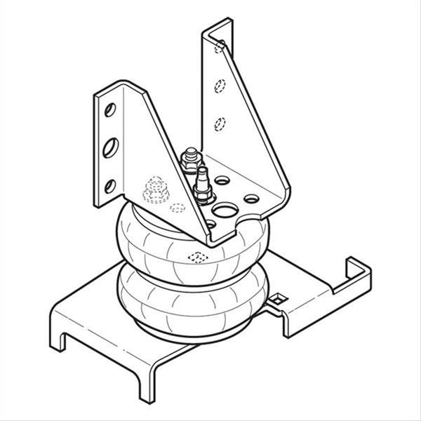 Firestone Ride-Rite Air Helper Spring Kits W217602223 Springs, Front, Ford, Pickup, Kit thumbnail 2