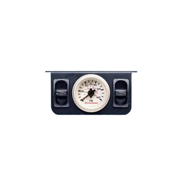 Firestone Dual Needle Gauge Control Panels WR17602241 Air Suspension Controllers, Paddle Switch, Pneumatic, White Face, 60 ft. Air Line, Each thumbnail 2
