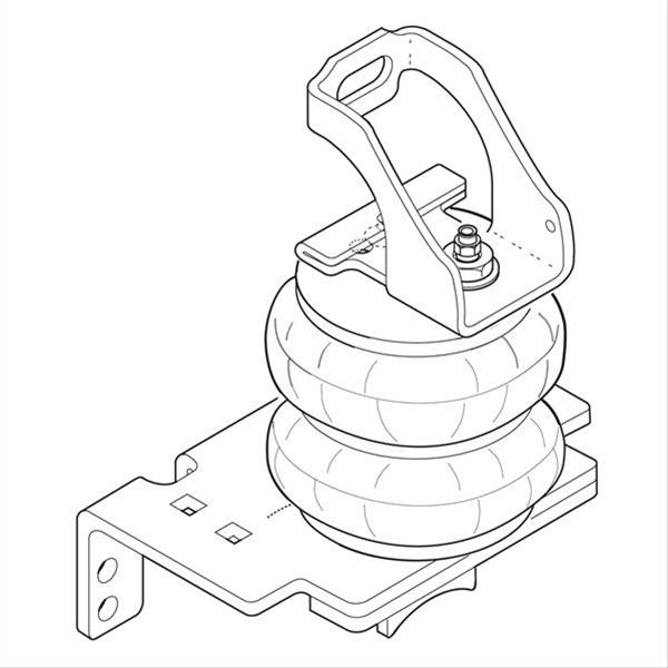 Firestone Ride-Rite Air Helper Spring Kit Rear 05-07 Ford F250/F350 2WD (W217602398) thumbnail 2