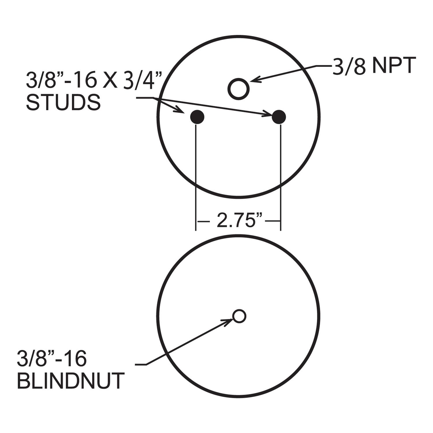Firestone Double Convoluted Air Springs W217606872 Spring, Replacement, Each