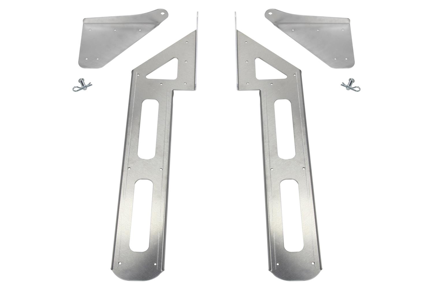 Five Star Aluminum Hood Hinge Kit Extended Pair