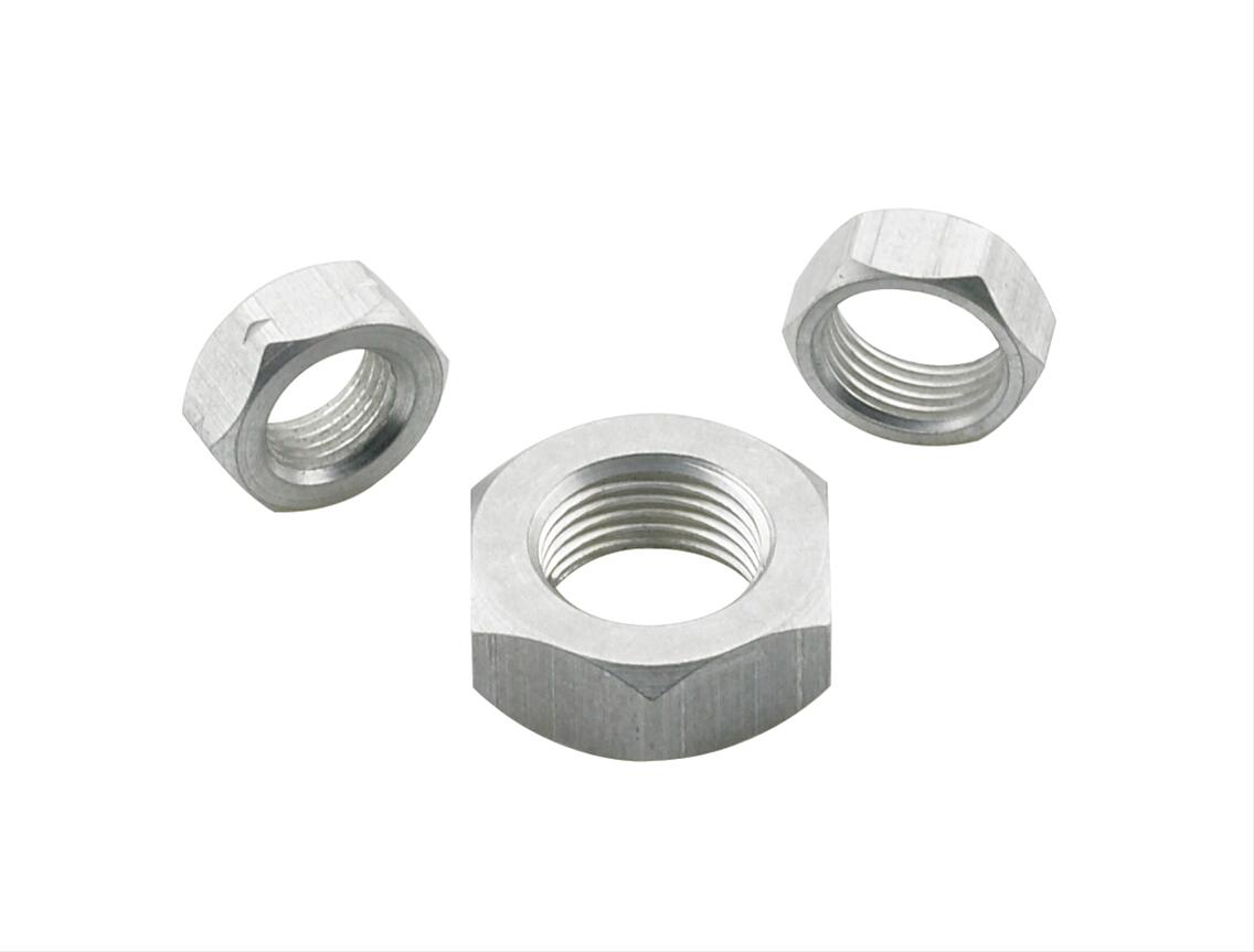 FK Jam Nuts AJNR05 Nut, Aluminum, Zinc Finish, 5/16-24 RH in. Thread, Each
