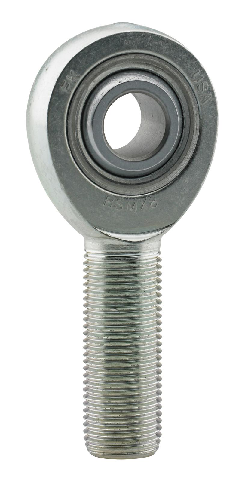 FK RSMX Series Rod Ends RSMXL10T End, Series, 3/4 in.-16 LH, Male Threads, 3-piece, Alloy Steel, 0.625 in. Bore, Each thumbnail 5