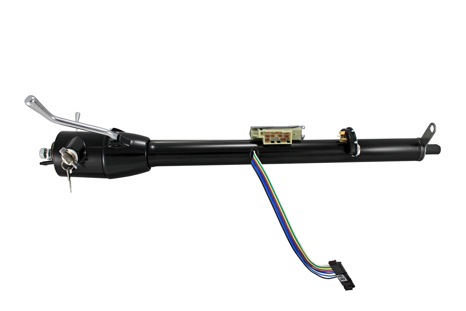 Flaming River FR30101-35BK Tilt Steering Column with Built-In Key - Column Shift