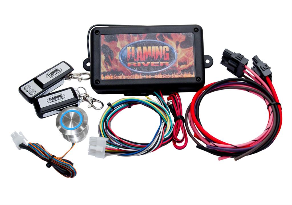 Flaming River FR60004 Flaming River Programmable Keyless Ignition Dash ...