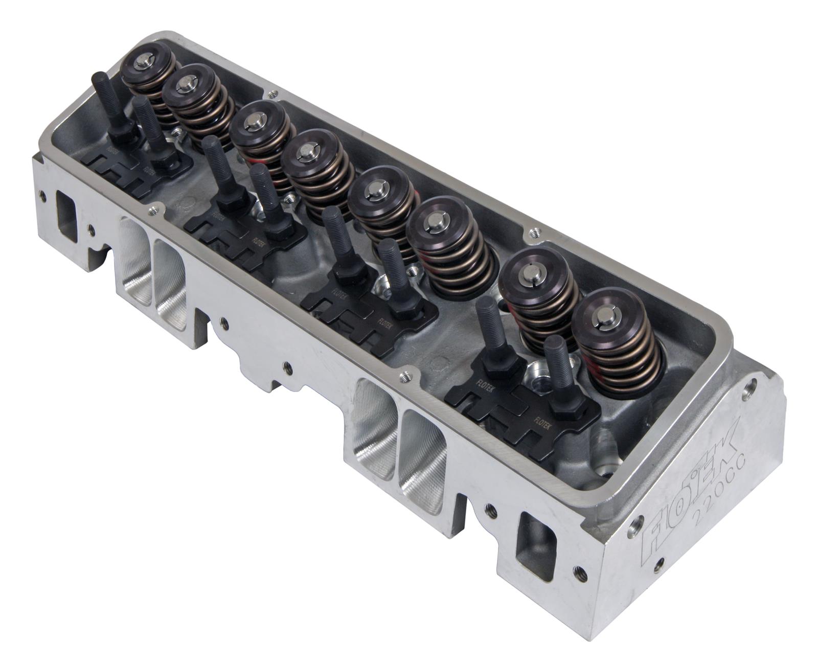 Flotek 1220HRCNC505 FLOTEK 220cc CNC Small Block Chevy Cylinder Heads Summit Racing