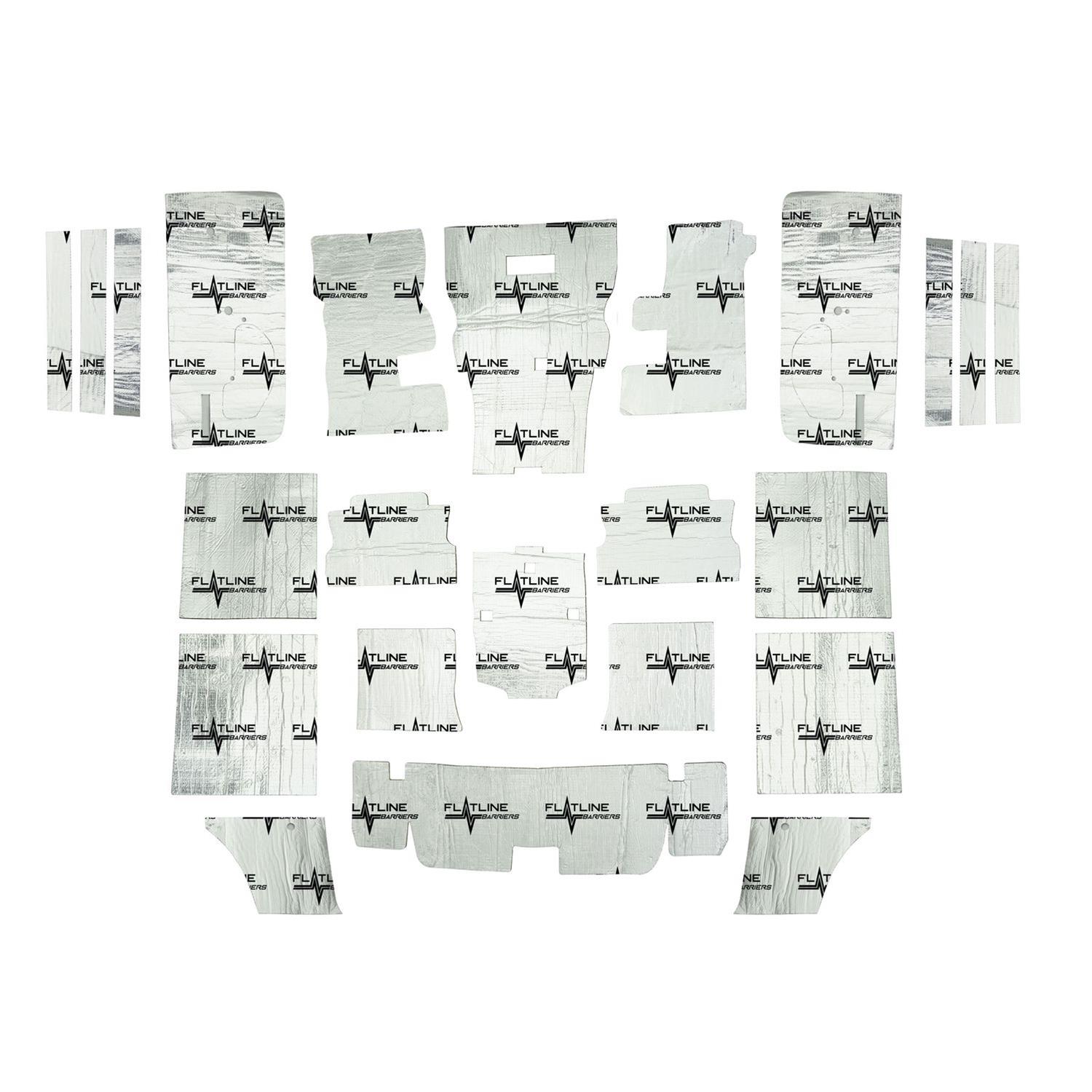 Flatline Barriers Complete Insulation and Sound Dampening Kits for 1968-1969 CAMARO, FIREBIRD - TABF2014 Heat Barrier Deadening Mats, Kit, Adhesive Backed, Chevrolet, Pontiac, Coupe, Hardtop, Kit thumbnail 5