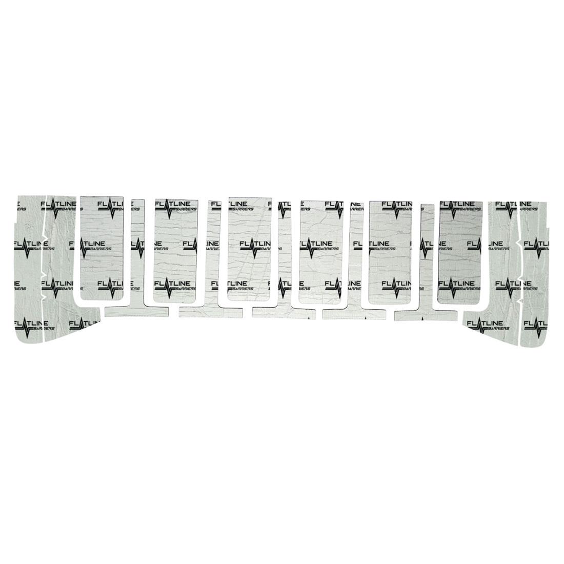Flatline Barriers Truck Cab Wall Insulation and Sound Dampening Kits TABT4006 Heat Barrier Deadening Mats, Wall, Adhesive Backed, Chevrolet, GMC, Kit thumbnail 5