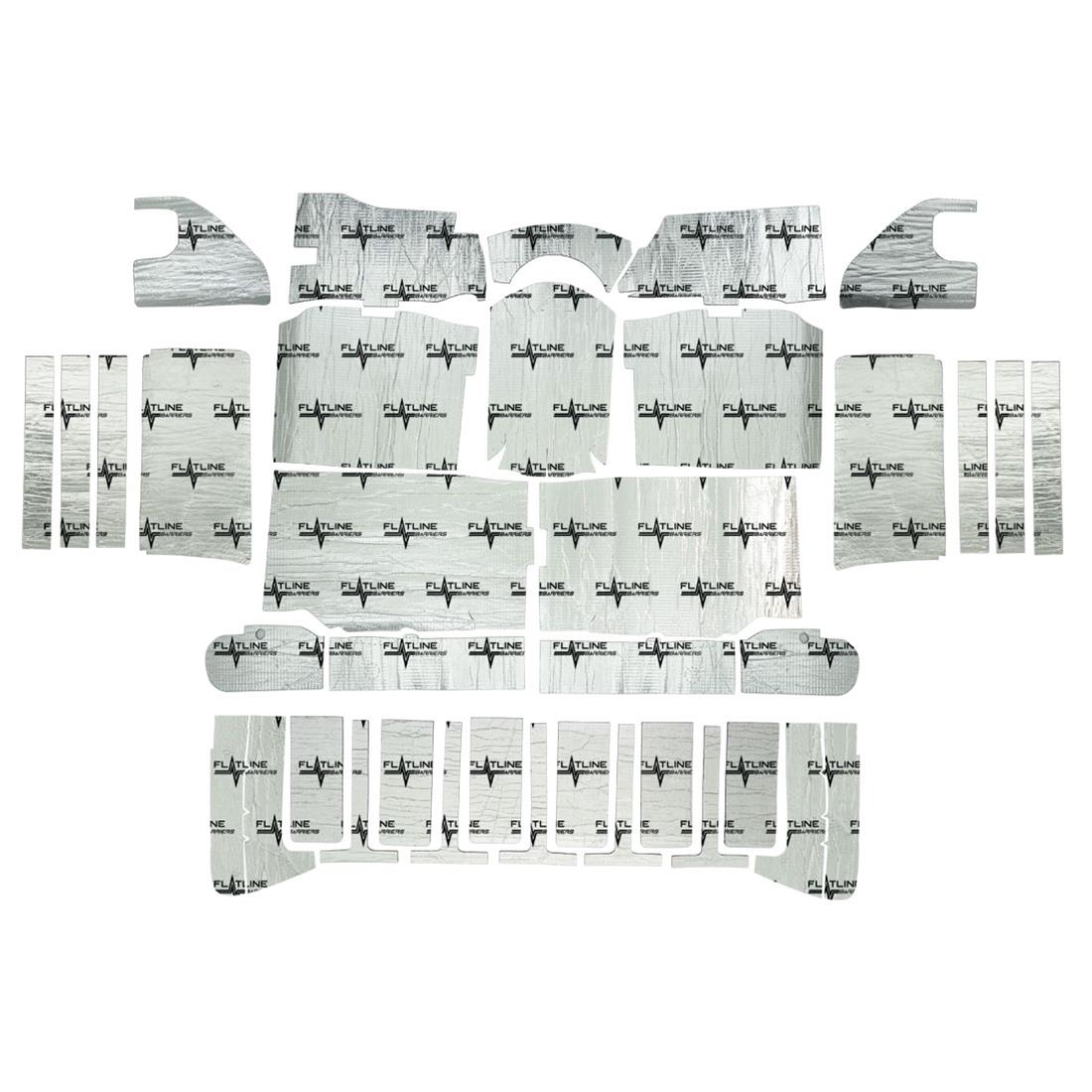 Flatline Barriers Complete Insulation and Sound Dampening Kits TABT4012 Heat Barrier Deadening Mats, Kit, Adhesive Backed, Chevrolet, GMC, Low Tunnel, Kit thumbnail 5