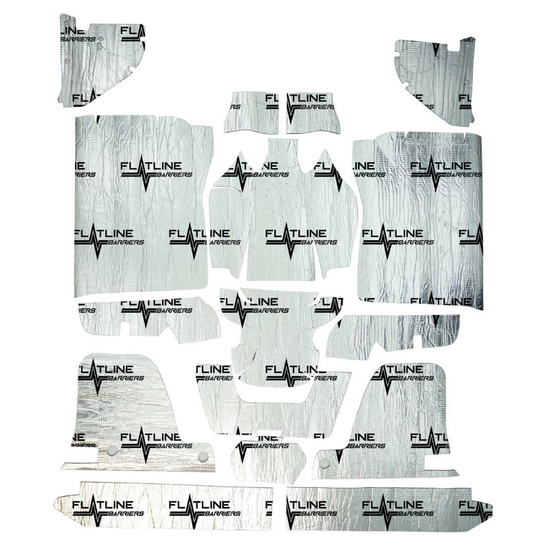 Flatline Barriers Floor Insulation and Sound Dampening Kits TABT4015 Heat Barrier Deadening Mats, Floor, Adhesive Backed, Chevrolet, GMC, Standard Cab, High Tunnel, Kit thumbnail 5
