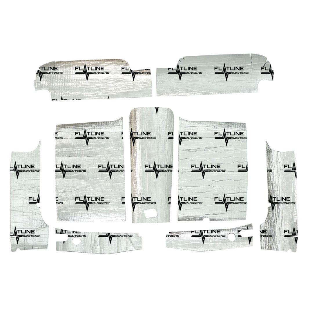 Flatline Barriers Roof Insulation and Sound Dampening Kits TABT4017 Heat Barrier Deadening Mats, Roof, Adhesive Backed, Chevrolet, GMC, Standard Cab, Kit thumbnail 5