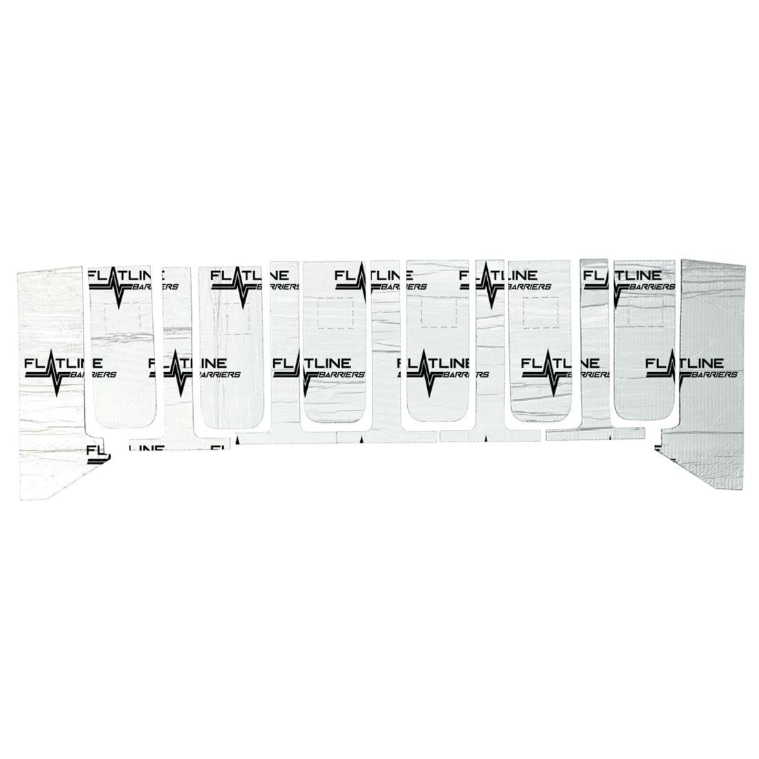 Flatline Barriers Truck Cab Wall Insulation and Sound Dampening Kits TABT4019 Heat Barrier Deadening Mats, Wall, Adhesive Backed, Chevrolet, GMC, Low Tunnel, Kit thumbnail 5