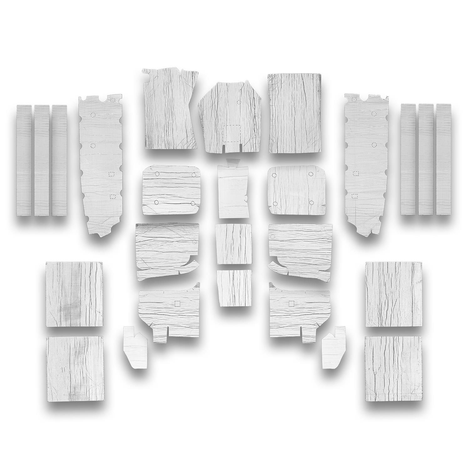Flatline Barriers Complete Insulation and Sound Dampening Kits for 1964-1966 MUSTANG - TABZ6005 Full Deadener Kit 1964-66 Ford Mustang thumbnail 5