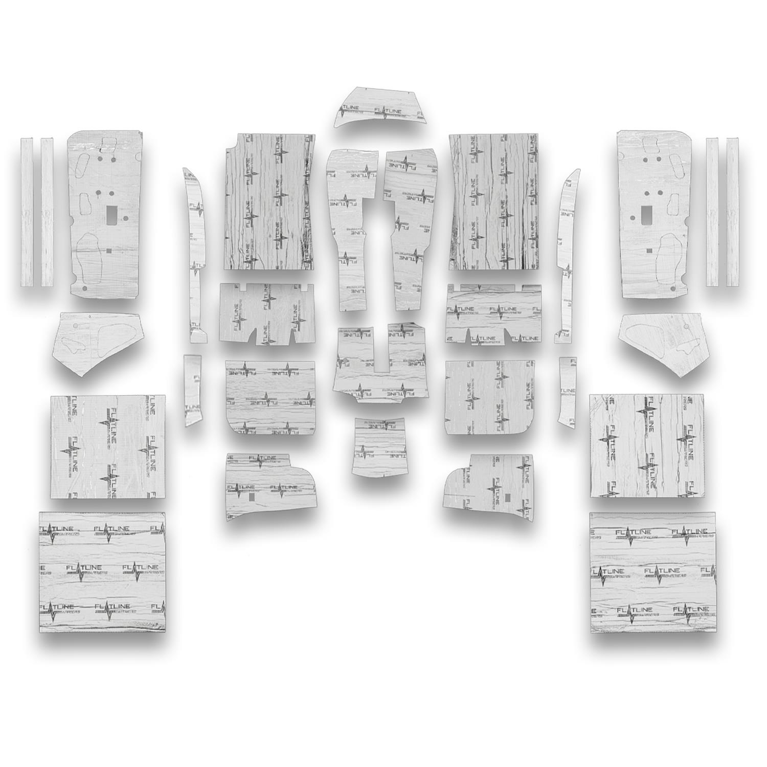 Flatline Barriers Complete Insulation and Sound Dampening Kits for 1971-1973 MUSTANG - TABZ6016 Full Deadener Kit 1971-73 Ford Mustang Coupe thumbnail 5