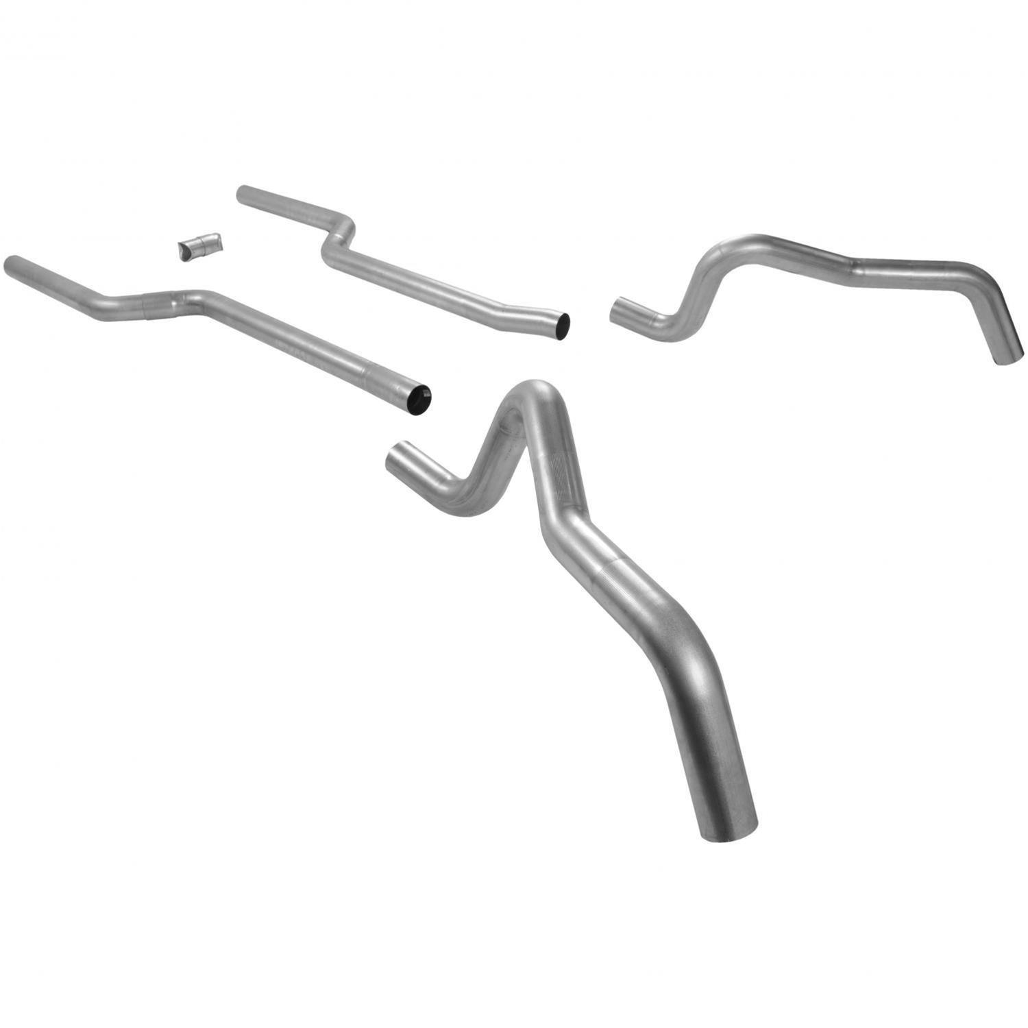 Flowmaster Pipe Kits 1050-FM Exhaust System, Header-back, Kit Only, Steel, Aluminized, Chevy, Pontiac, Kit thumbnail 4