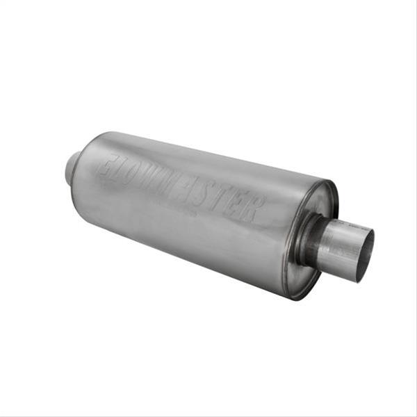 Flowmaster dBX 304 Stainless Steel 2.5 Inch Muffler 12514310 Muffler, DBX, Round, Stainless, Natural, 20 in. Overall Length, BMW, Chrysler, Dodge, Ford, Subaru thumbnail 3
