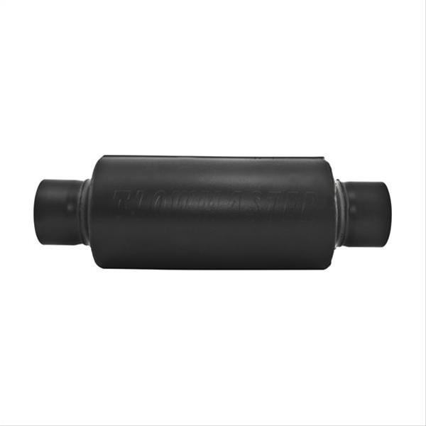 Flowmaster Pro Series Steel 3 Inch Muffler 13012100 Muffler, Shortie, 3.00 in. Inlet, 3.00 in. Outlet, 12.00 in. Case Length, Universal, Each thumbnail 4