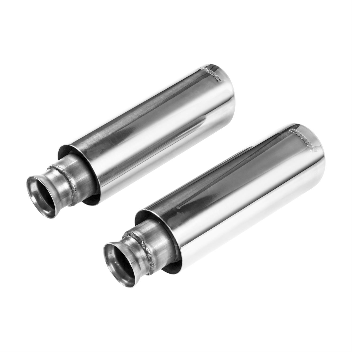 Flowmaster Round, Polished 2.25 Inch Exhaust Tip 15356 Tip, Clamp-on, Strainless, Polished, in. Inlet, 4 in. Outlet, 13.88 in. Length, Dodge, Ram, Each thumbnail 2