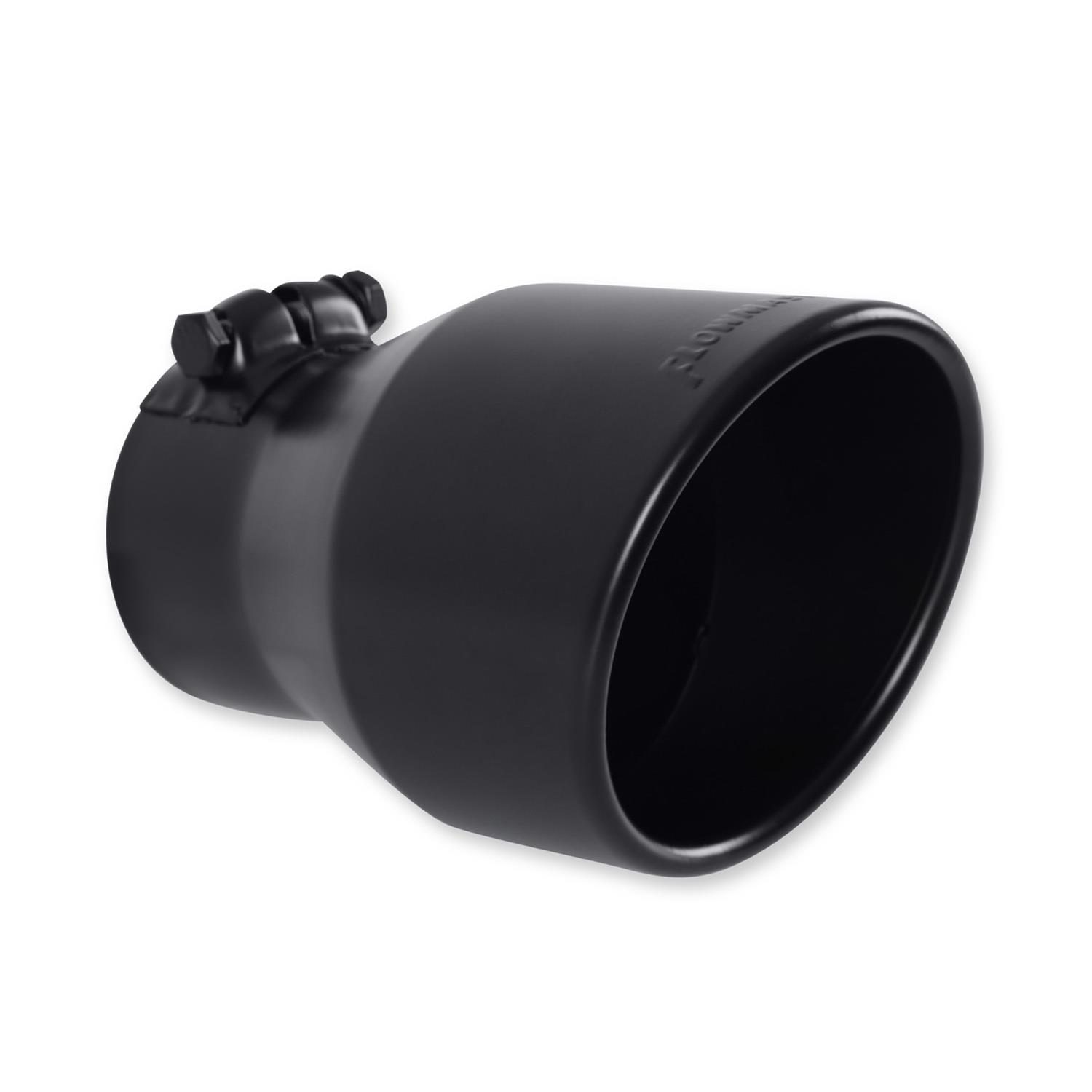Flowmaster 15407B Stainless Steel Exhaust Tip Black Flowmaster 15407B Stainless Steel Exhaust Tip Black