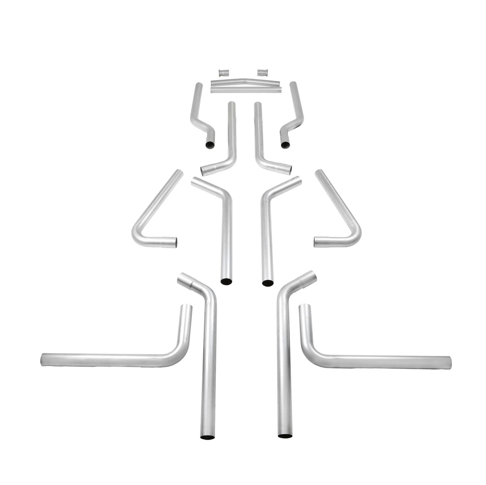 Flowmaster 15935 Flowmaster U-Fit Dual Pipe Kits | Summit Racing