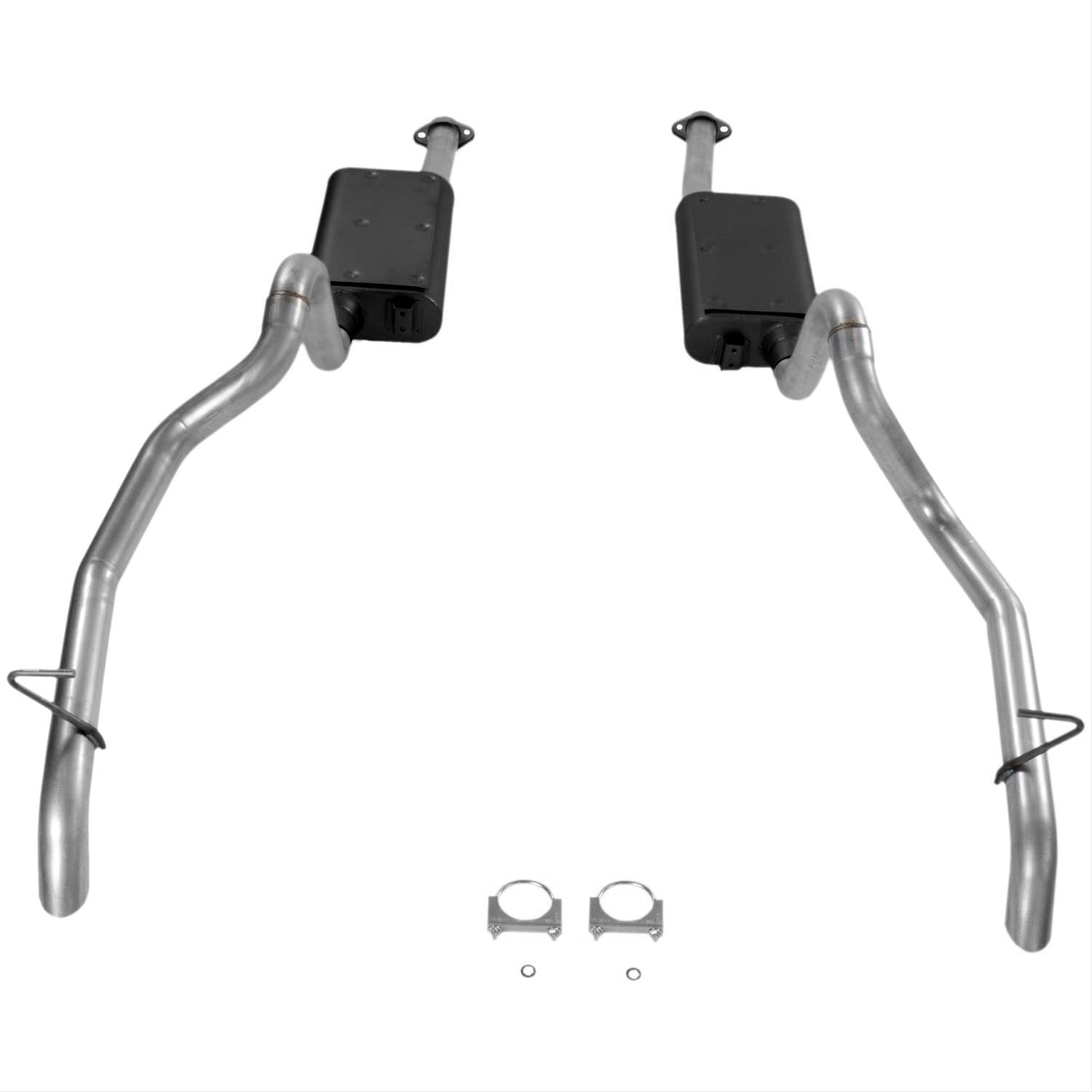 Flowmaster Force II Exhaust Systems 17106 System, II, Cat-Back, Steel, Aluminized, Ford, Kit thumbnail 3