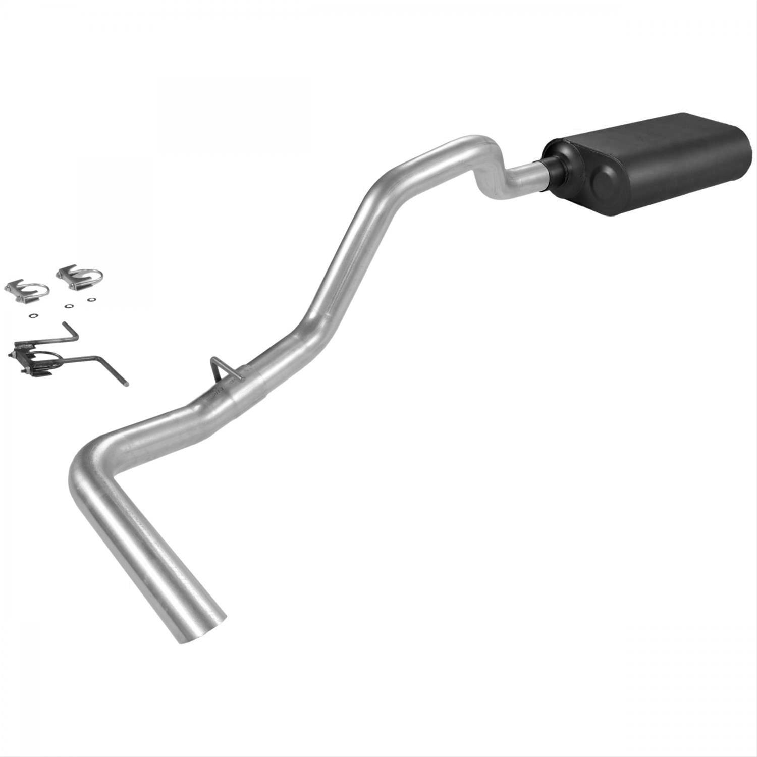 Flowmaster Force II Exhaust Systems 17132 System, II, Cat-Back, Steel, Aluminized, Ford, SUV, 5.0, 5.8L, Kit thumbnail 2