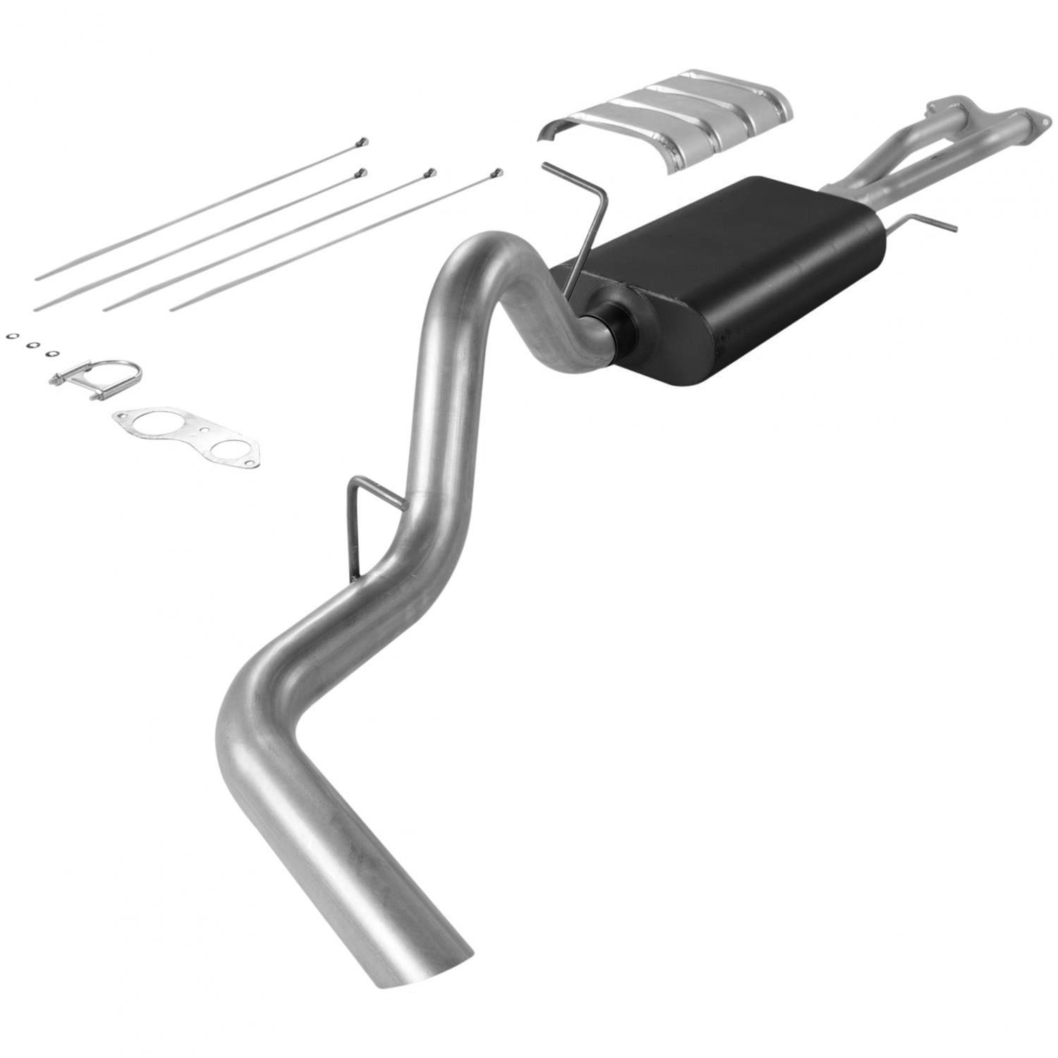 Flowmaster Force II Exhaust Systems for 1996-1999 TAHOE, YUKON - 17165 System, II, Cat-Back, Steel, Aluminized, Chevy, GMC, 5.7L, Kit thumbnail 3