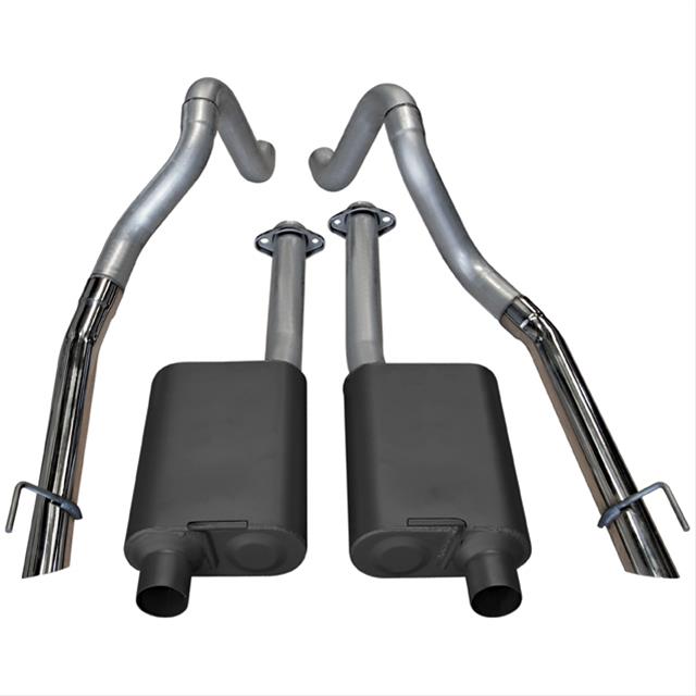 Flowmaster American Thunder Exhaust Systems 17215 System, Thunder, Cat-Back, Steel, Aluminized, Original Style Tips, Ford, 4.6L, Kit thumbnail 3