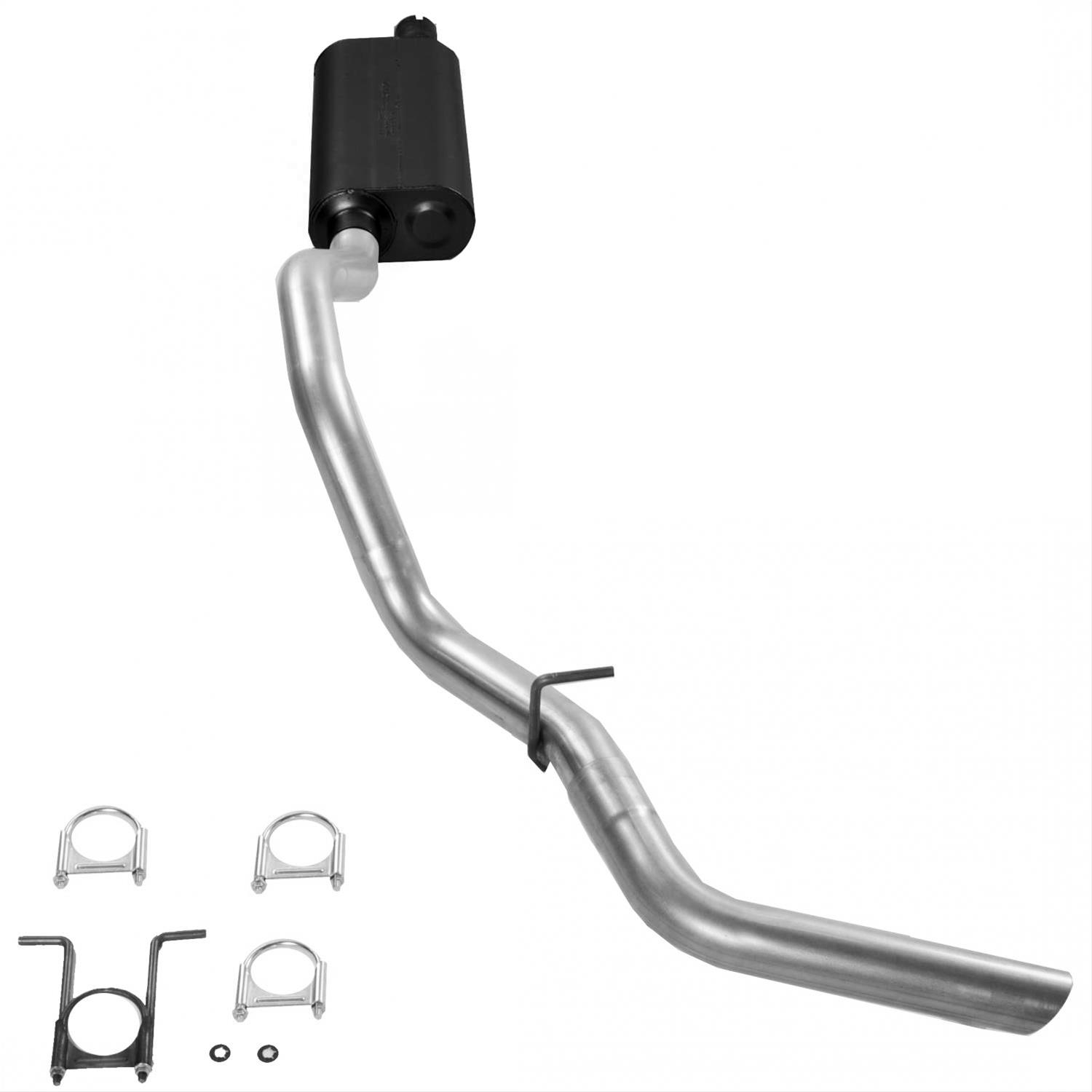 Flowmaster Force II Exhaust Systems 17229 System, II, Cat-Back, Steel, Aluminized, Ford, Pickup, 5.4, 6.8L, Kit