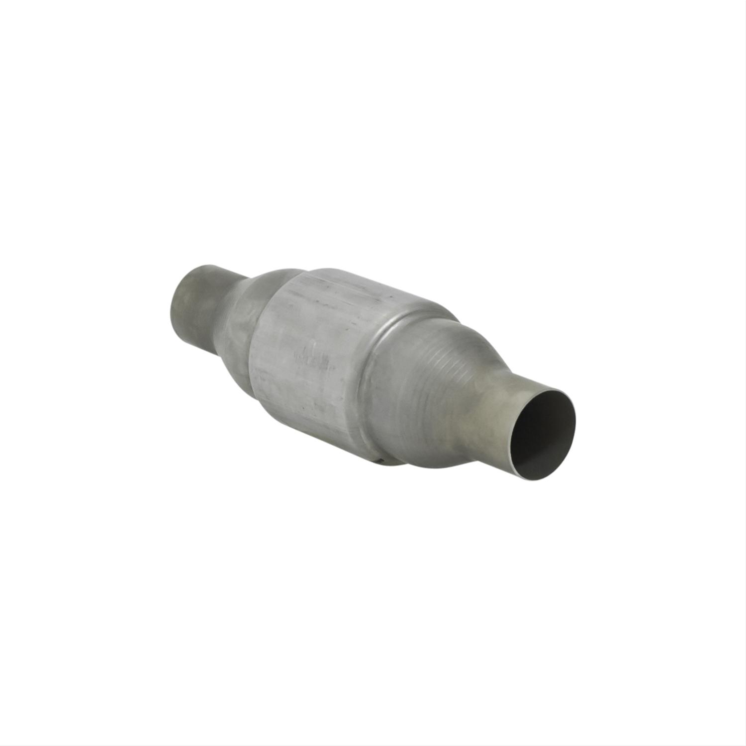 Flowmaster Universal Catalytic Converters 2000124 Converter, Stainless Steel Case, Metallic Substrate, 2.25 in. Slip Fit Inlet/Outlet, 12.75 in Length thumbnail 2