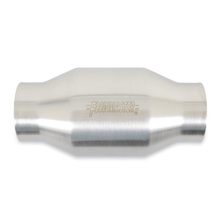 Flowmaster Universal Catalytic Converters 2000125 Converter, Stainless Steel Case, Metallic Substrate, 2.5 in. Slip Fit Inlet/Outlet, 8 in. Long, Each thumbnail 3