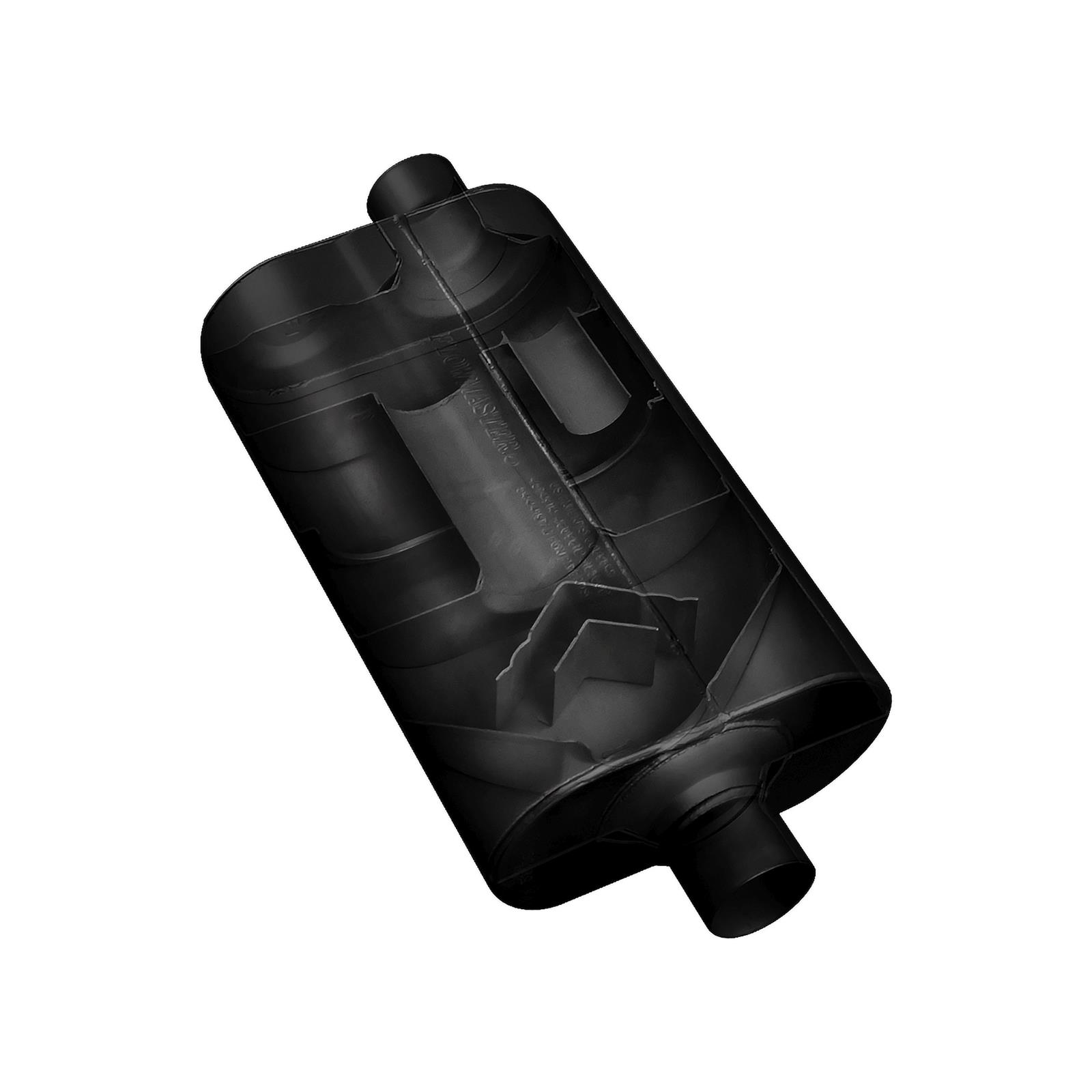 FLOWMASTER SUPER50SERIES オフセットイン／アウト３インチ Flowmaster 53057 Flowmaster Super 50 Series Performance Mufflers