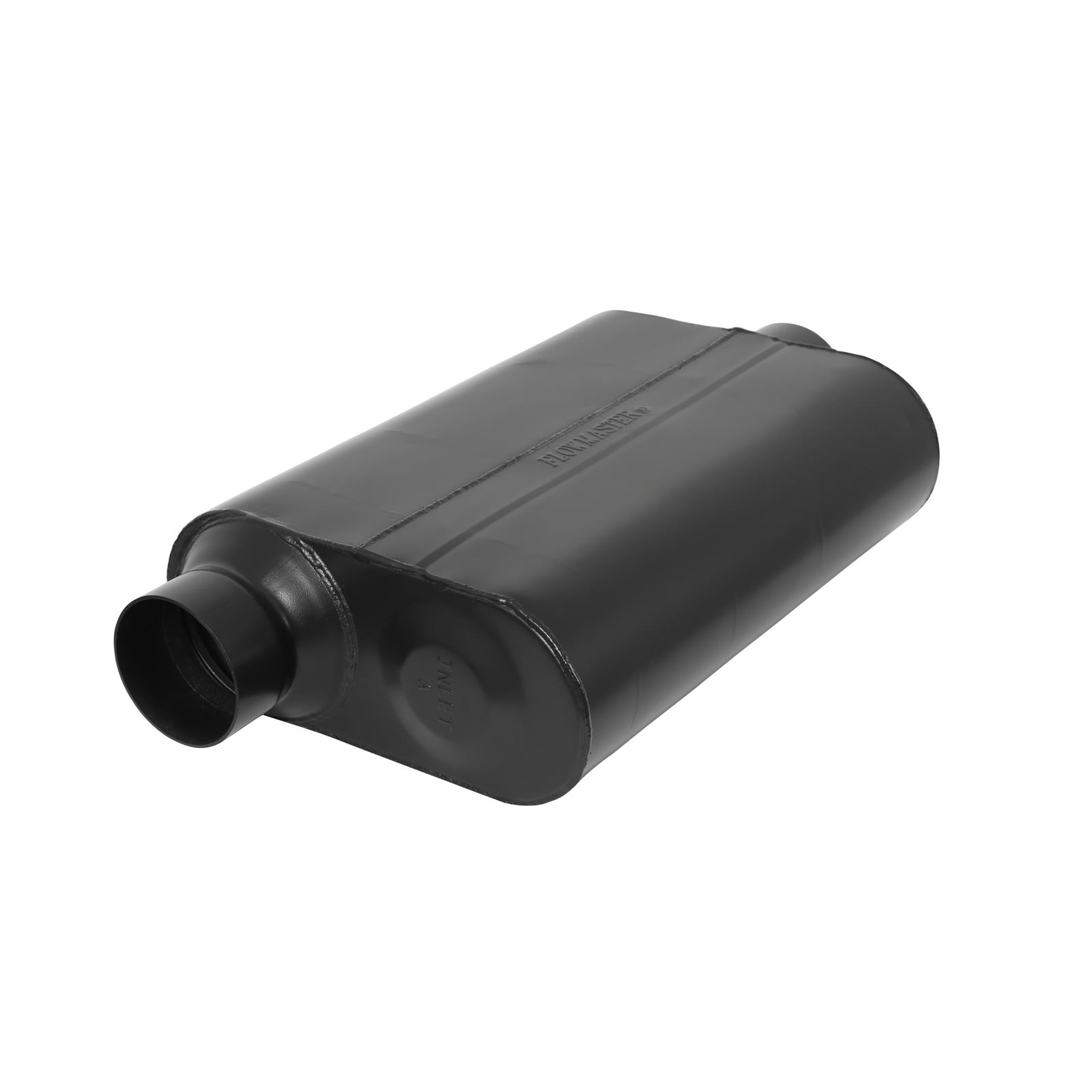 Flowmaster Delta Force 30 Series Race Steel 3.5 Inch Muffler 53531-12 Muffler, Series, 3 1/2 in. Inlet/3 1/2 in. Outlet, Steel, Black, Each thumbnail 2