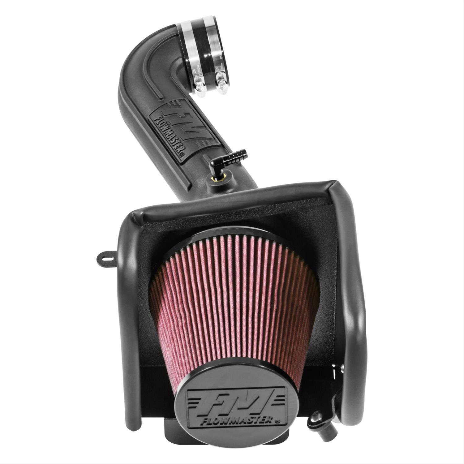 Flowmaster Delta Force Cold Air Intake Kits 615105 Intake, Air, Red Filter, Black Polyethylene Tube, Chrysler, Dodge, 5.7L, 6.1L, Kit